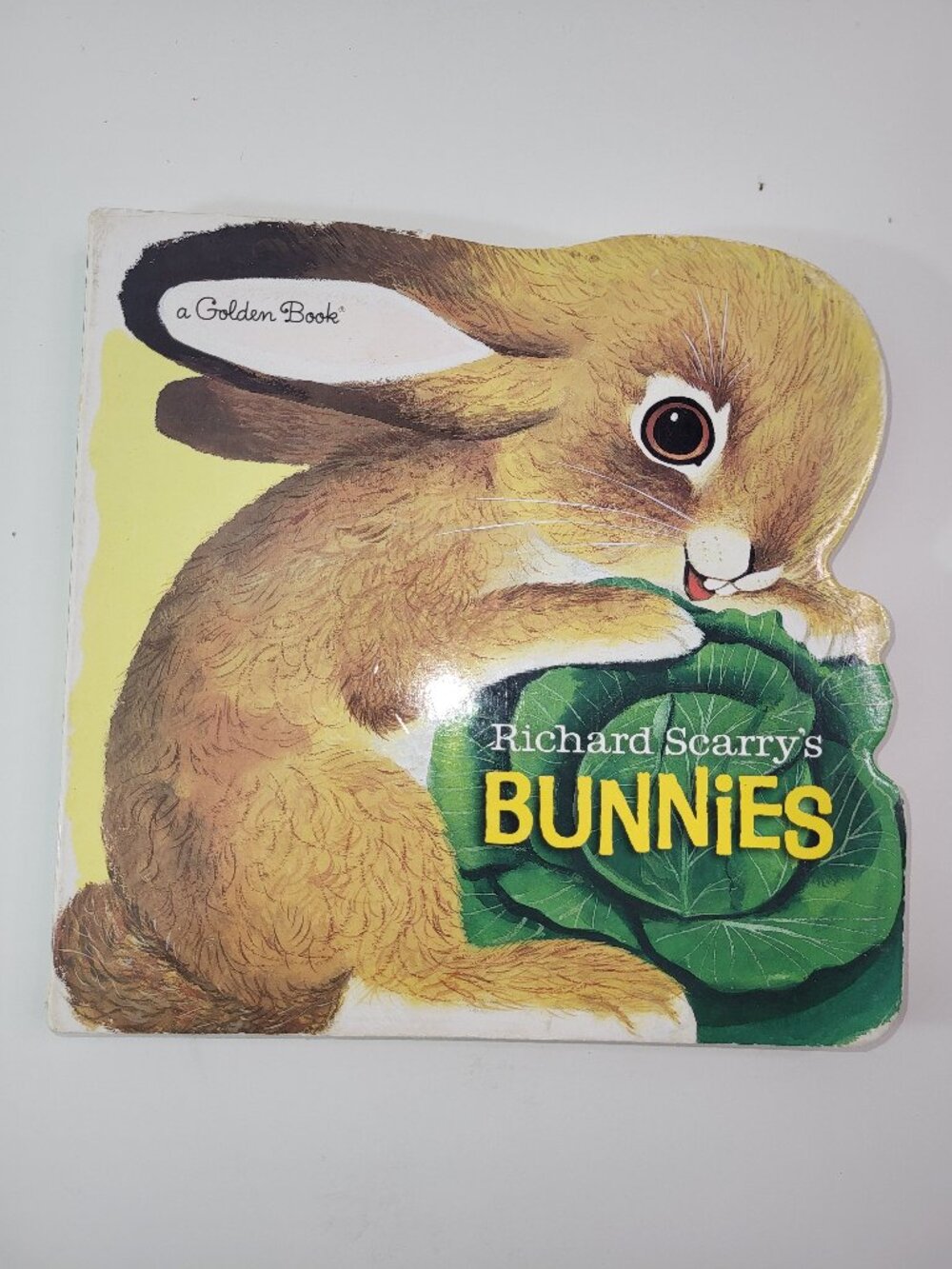 Richard Scarry's Bunnies: A Golden Book Die-Cut Board Book